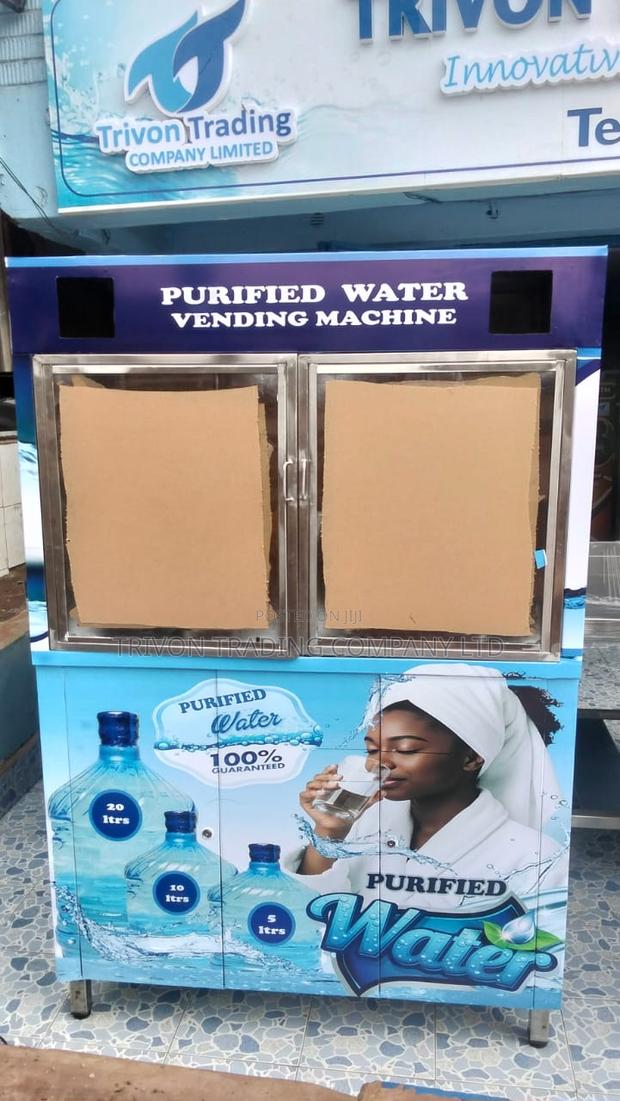 Pure Water Vending Machine – Cabinet Style (Self-Service Dispenser) - thumbnail 2