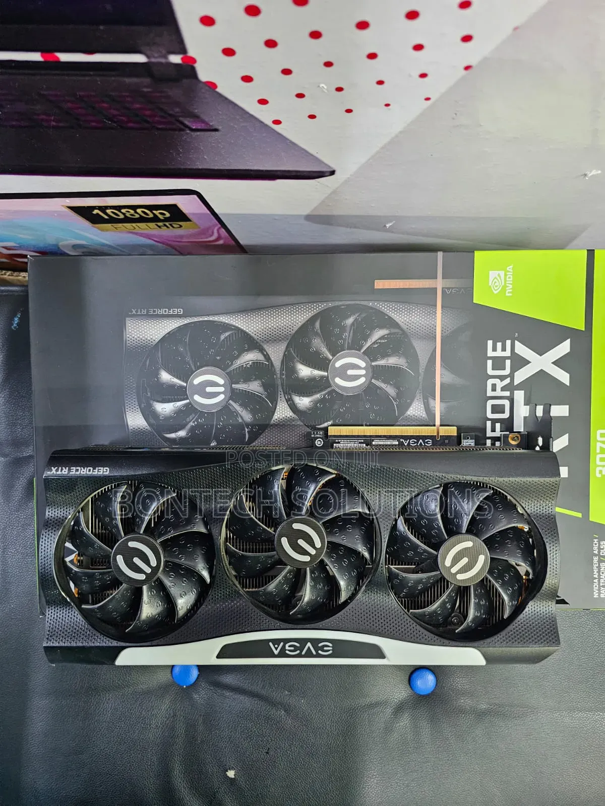 Video Graphics Card Evga Nvidia Geforce RTX 3070 8gb