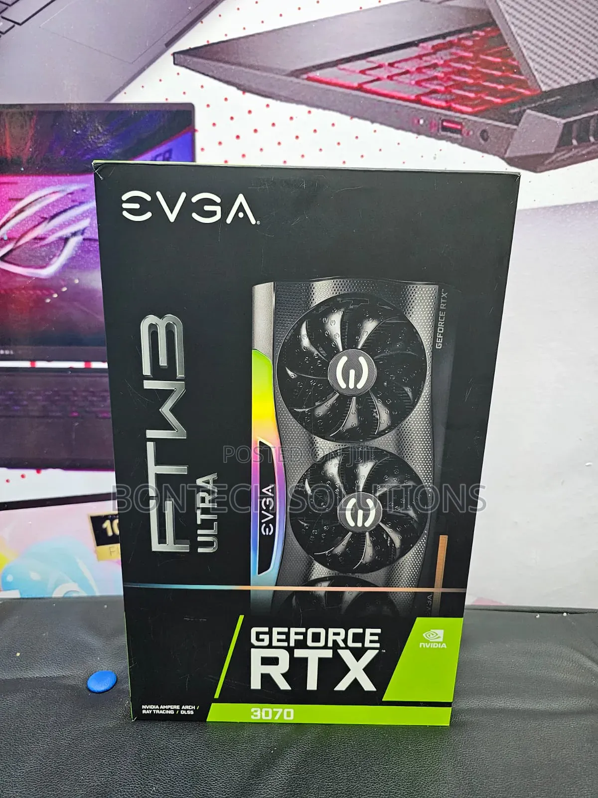 Video Graphics Card Evga Nvidia Geforce RTX 3070 8gb