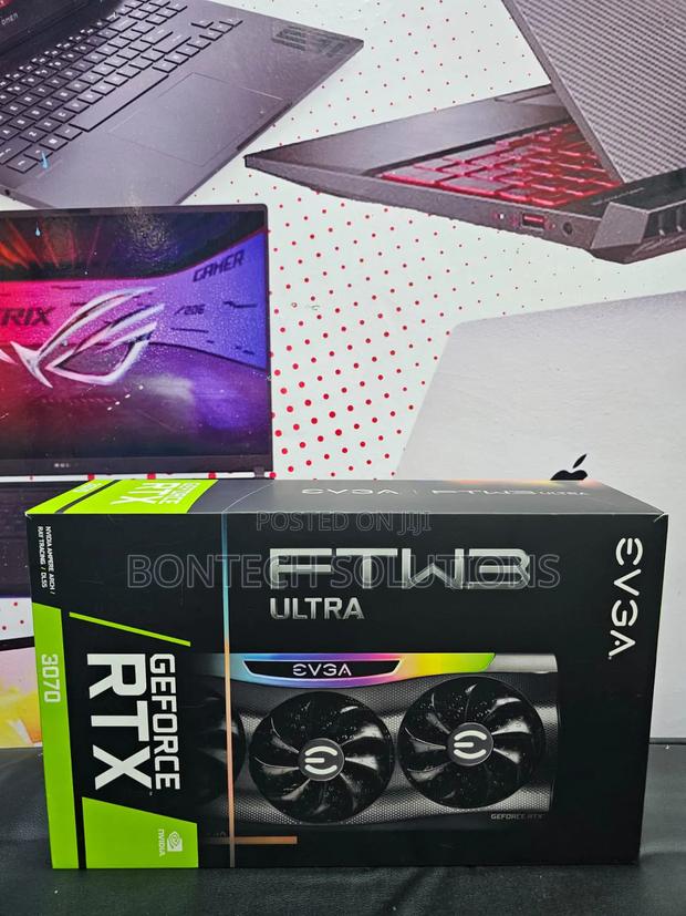 Video Graphics Card Evga Nvidia Geforce RTX 3070 8gb - thumbnail 4