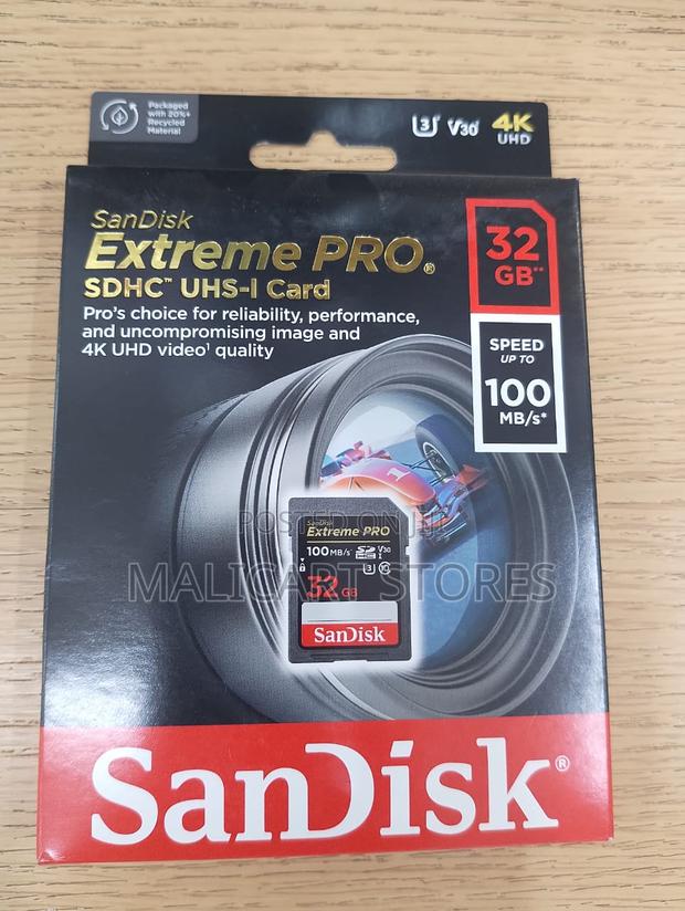 Sandisk Extreme Pro SDHC 32gb 100mbps