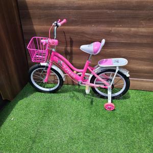 16''" Bicycle Purple Size 16.With Training Wheels. - thumbnail 2