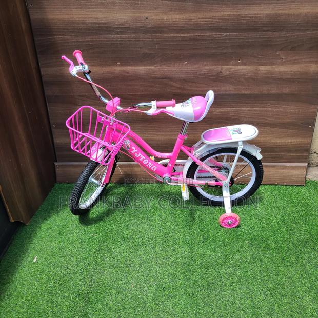 16''" Bicycle Purple Size 16.With Training Wheels. - thumbnail 3