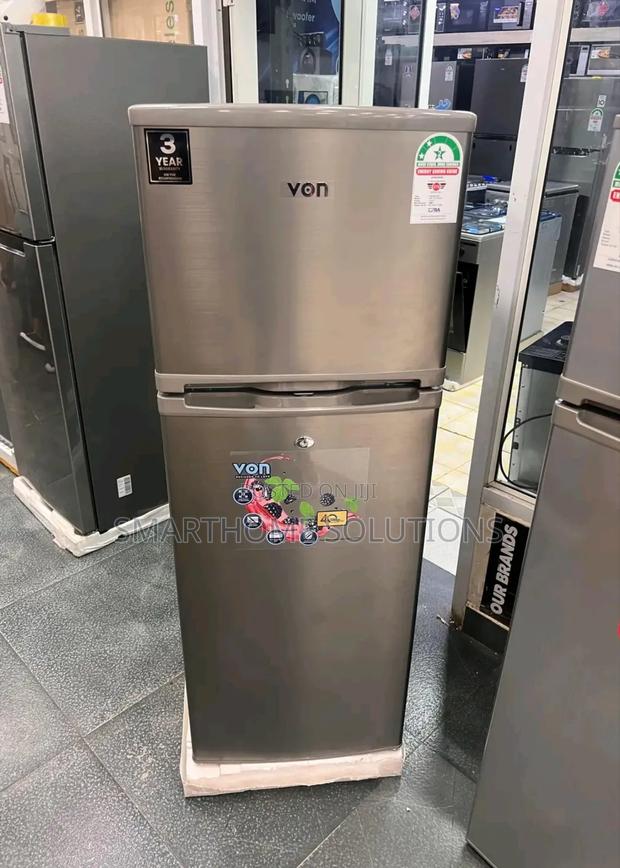 Von Vrt-181drax Double Door Fridge -181l - main view