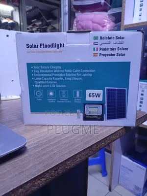 Top Notch High Quality 65 Watts Solar Flood Light Ip67
