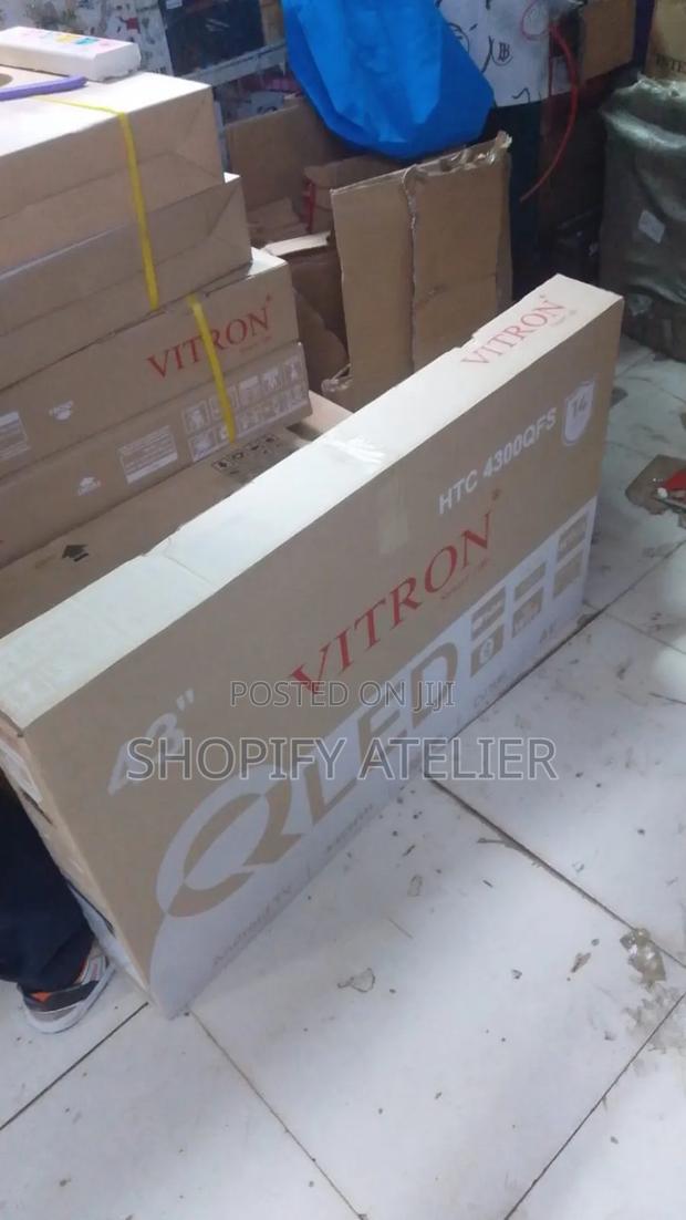 Vitron 43" Smart Android Tv Frameless Design With Gift - main view