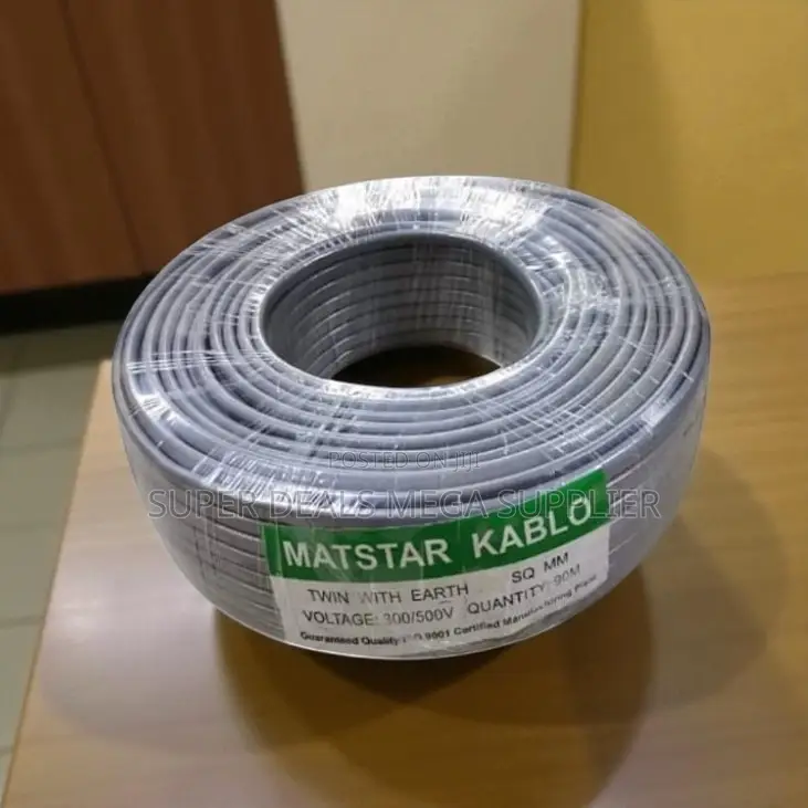 Cost Effective 2.5mm Twin With Earth Electrical Wiring Cable Flexible