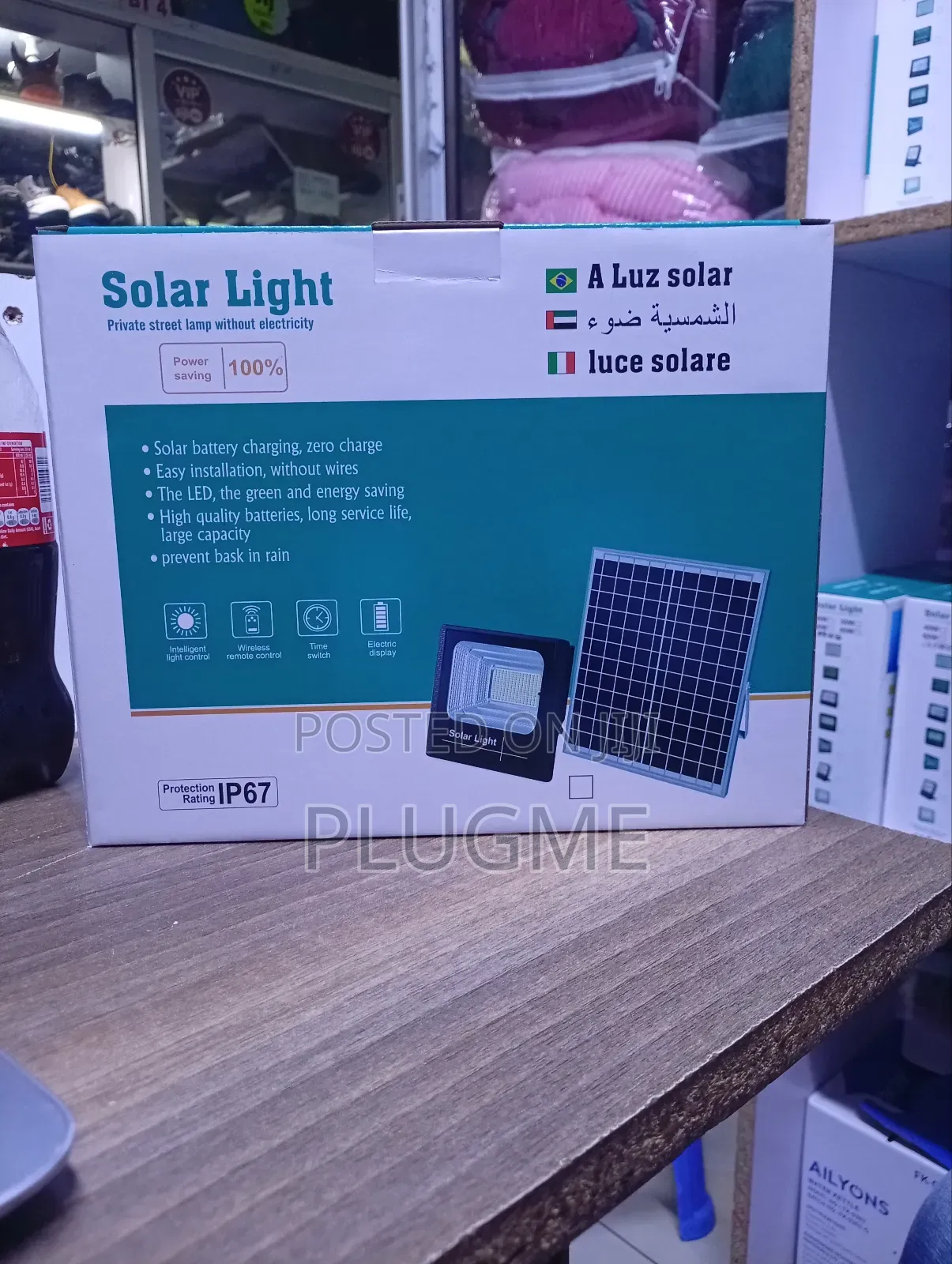 High Quality Solar Flood Light 100w Ip67