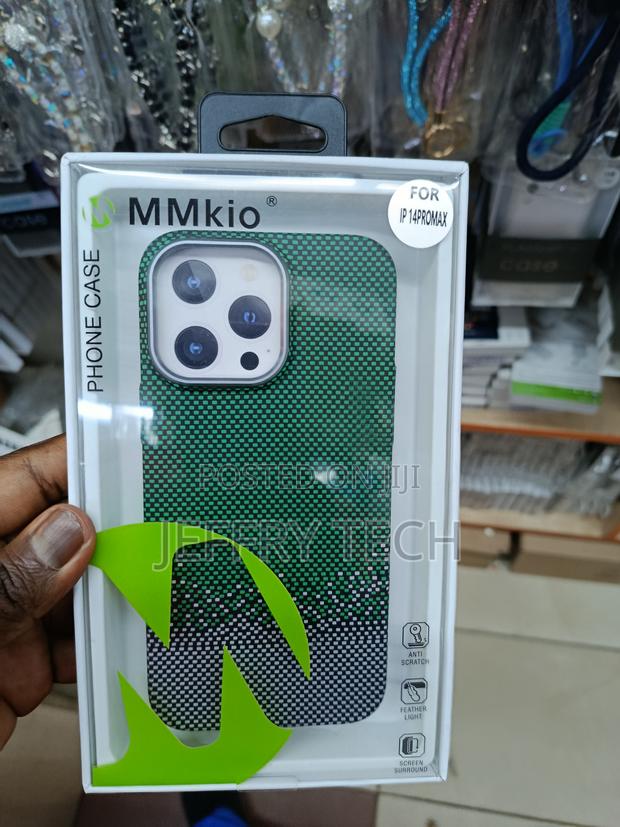 Lmeil Carbon Fiber Matte Case for iPhone 14 Pro Max Slim Hard Pc - main view