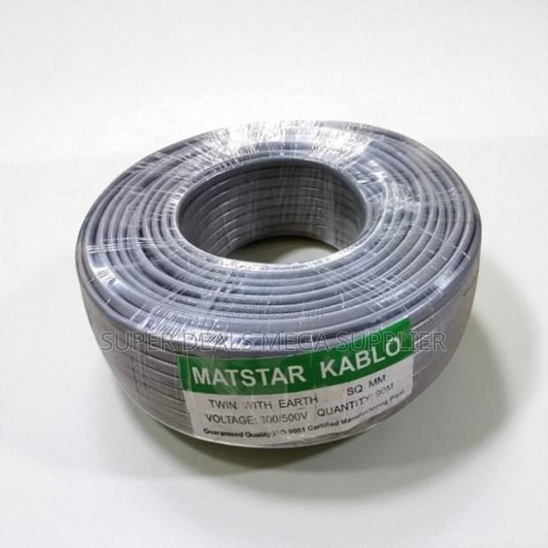 Long Lasting 2.5mm Twin With Earth Electrical Cable Flame Resistant