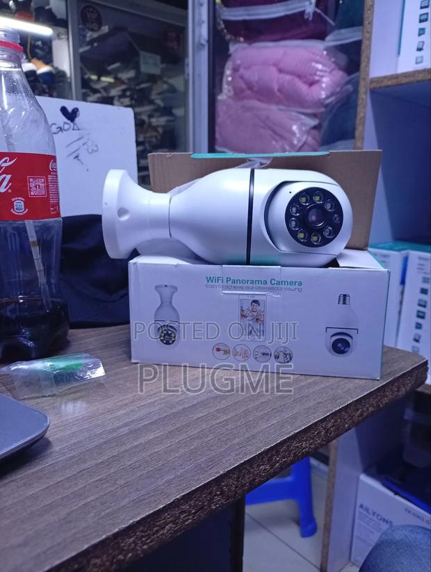 360° PTZ Paranomic Bulb Camera V380 Pro