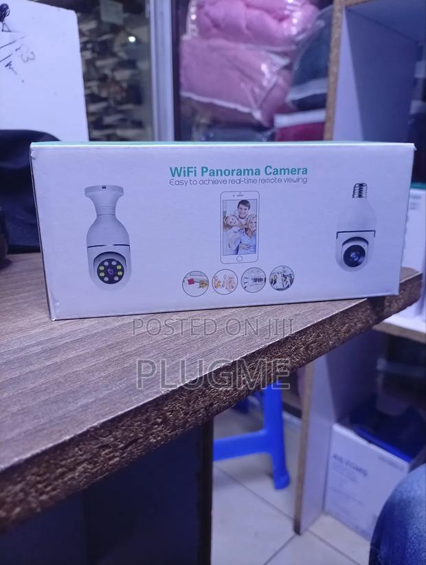 360° PTZ Paranomic Bulb Camera V380 Pro - thumbnail 2