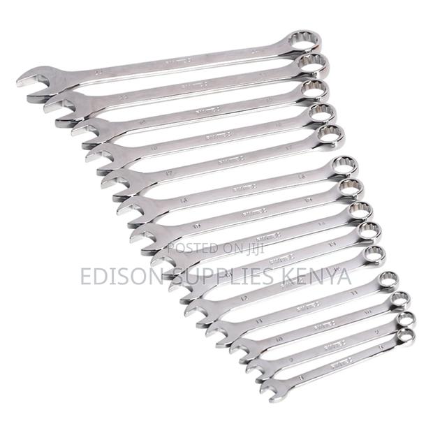 Combination Spanner Set 14pcs Fixtec Combination Spanners Wrench Set - thumbnail 3