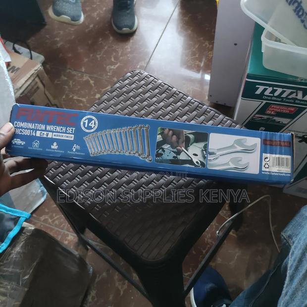 Combination Spanner Set 14pcs Fixtec Combination Spanners Wrench Set - thumbnail 7