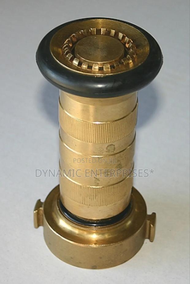 Brass Fire Hose Nozzle - main view