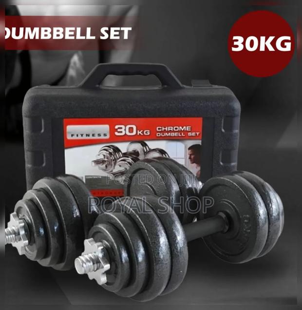Chrome Dumbbell 30 Kg - main view