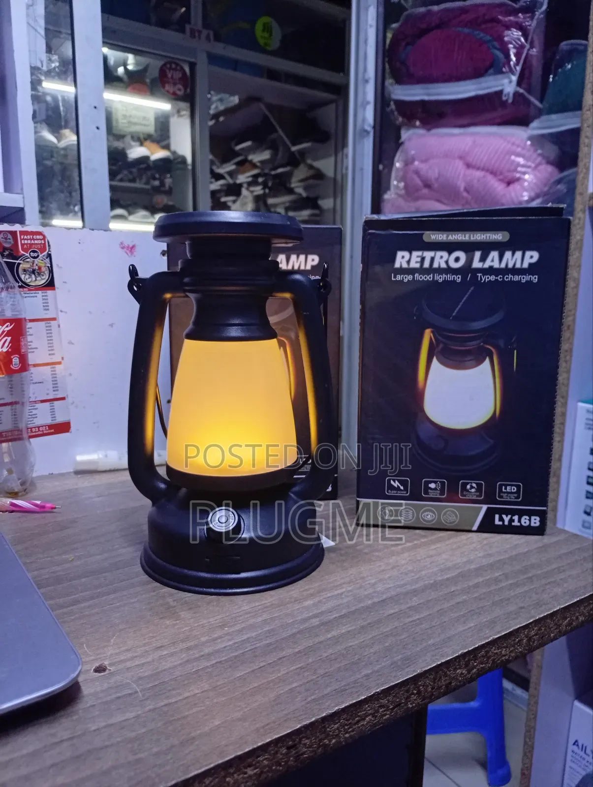 Ly16b Solar Lantern Camping Retro Lamp