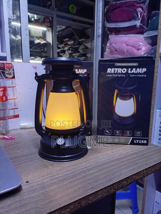 Ly16b Solar Lantern Camping Retro Lamp - thumbnail 4