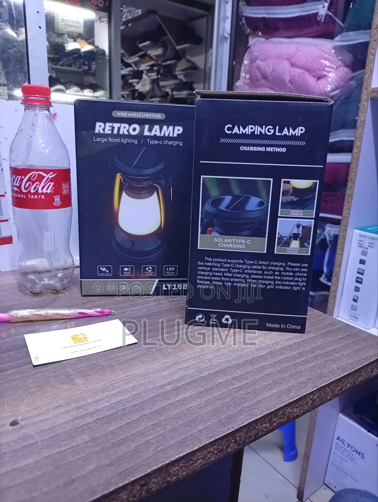 Ly16b Solar Lantern Camping Retro Lamp