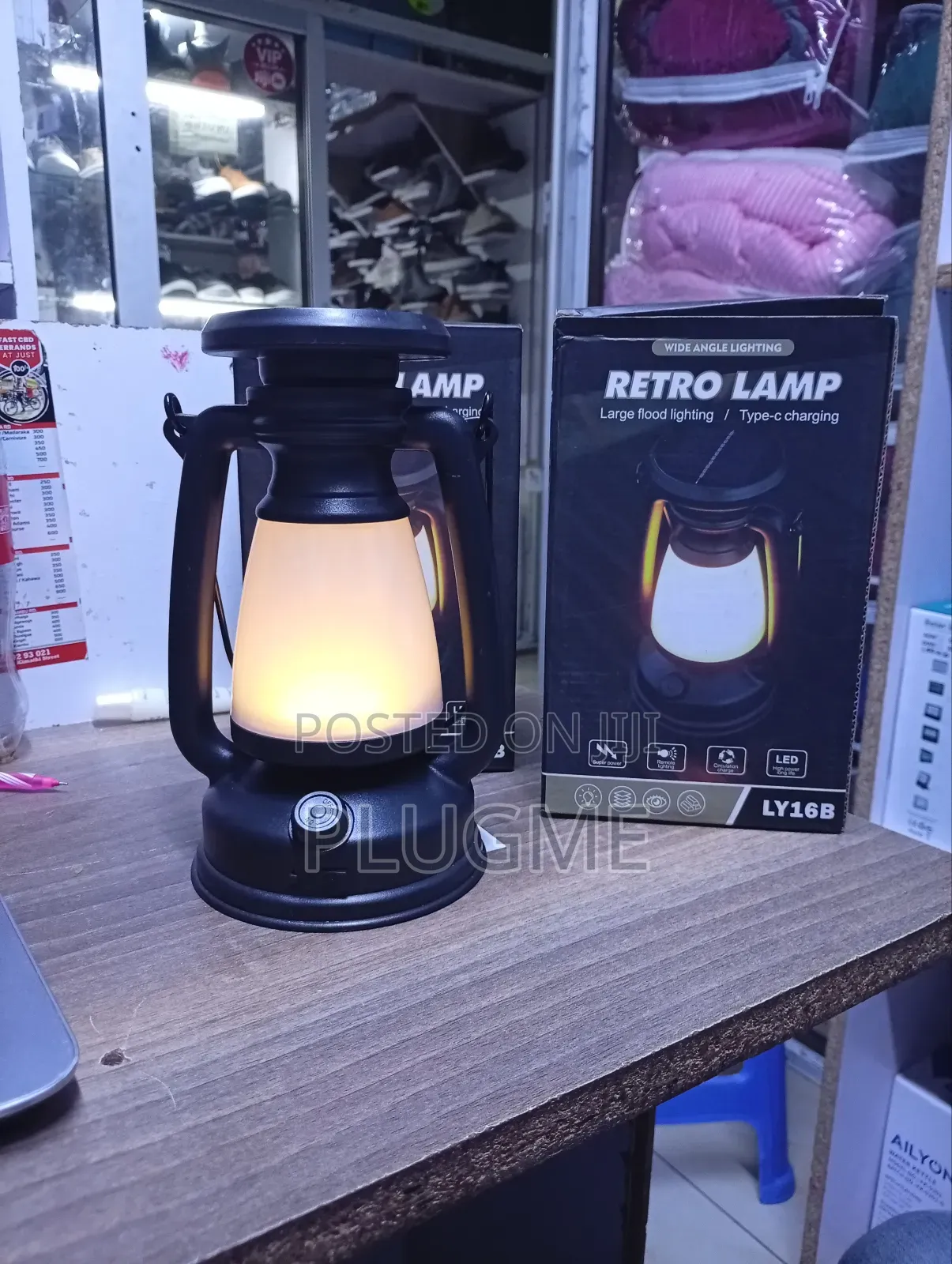 Ly16b Solar Lantern Camping Retro Lamp