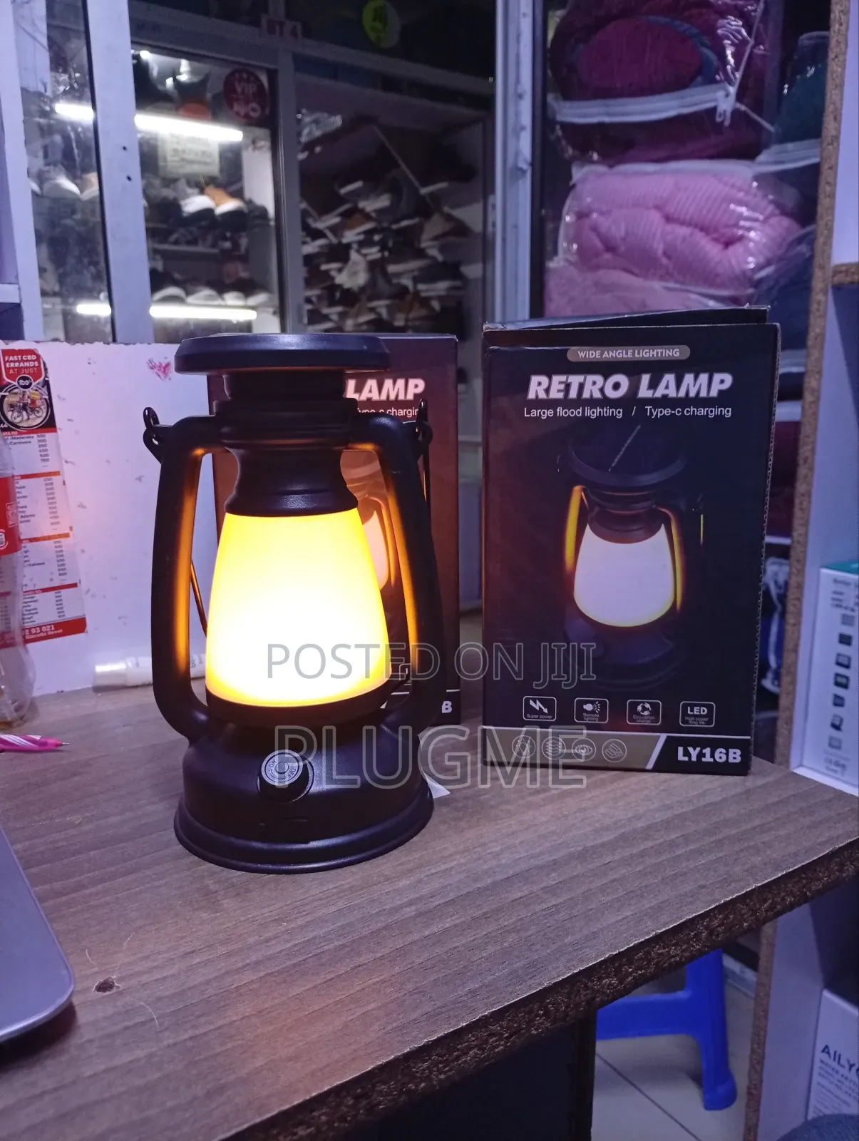 Ly16b Solar Lantern Camping Retro Lamp