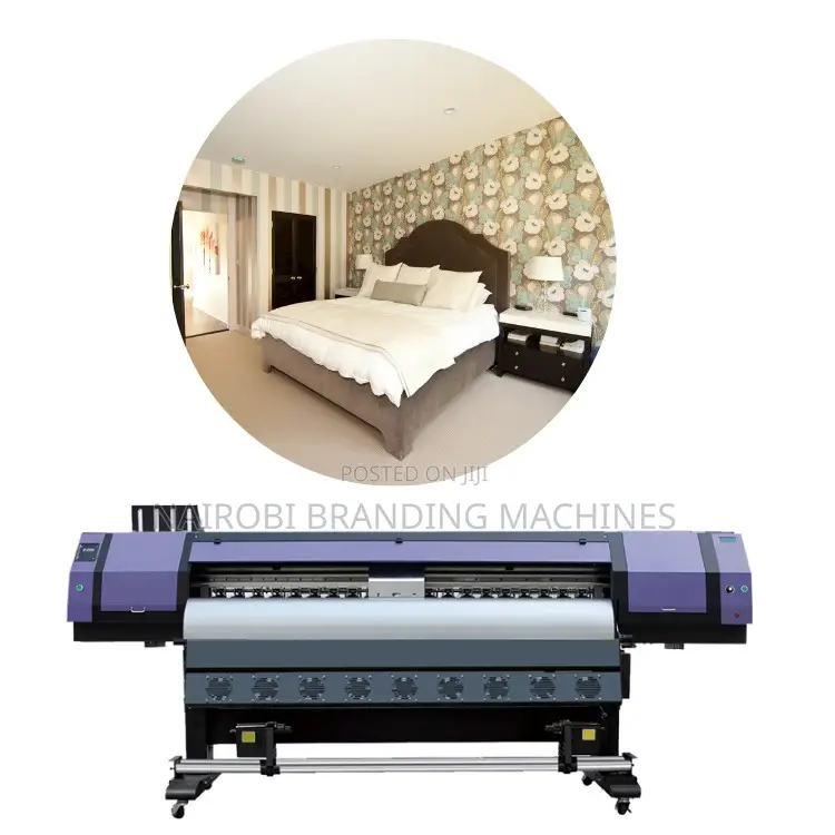 1.8m Single Dual Head I3200 Xp600 Inkjet Printing Machine