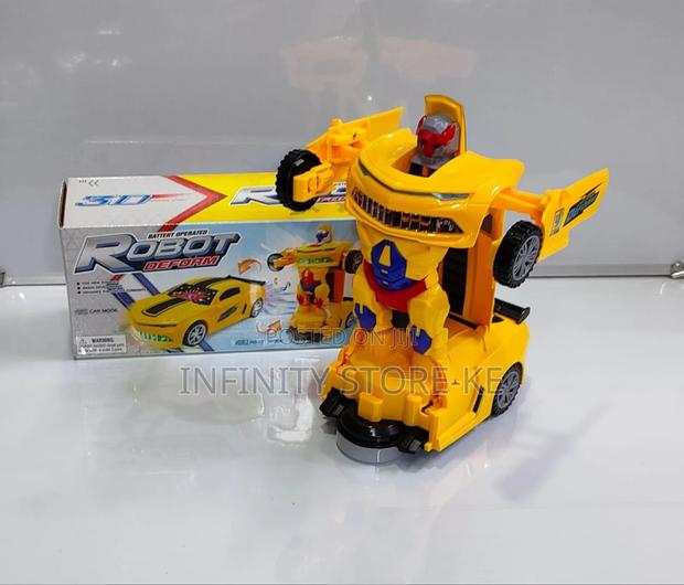 Transformable Robot Car - main view