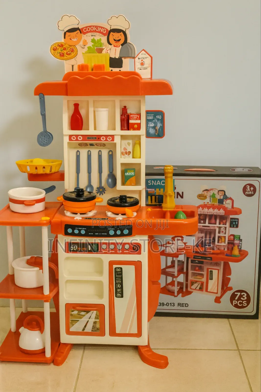 73 Pieces Kids Kitchen Set