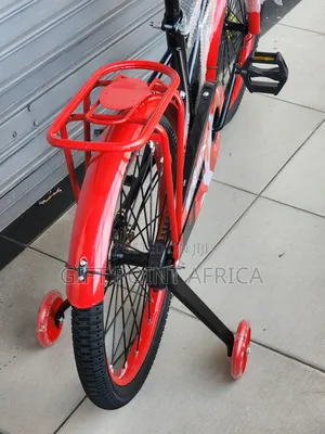 Bmx Size 20 Bike With Bell, Adjustable Seat,Training Wheels & Basket