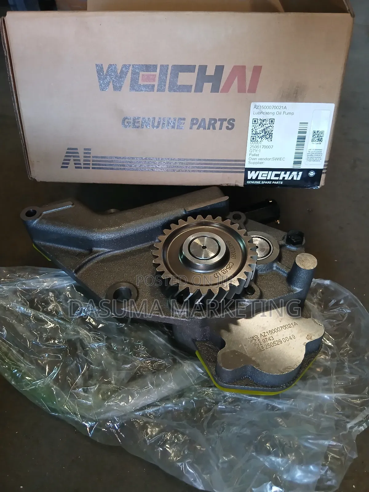 Weichai Lubricating Oil Pump Aza