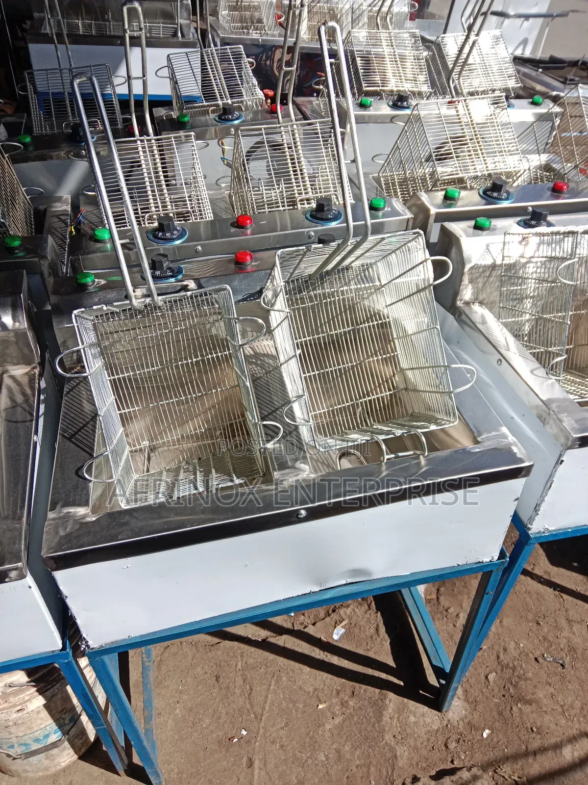 Electric Chips Fryer. With a Stand