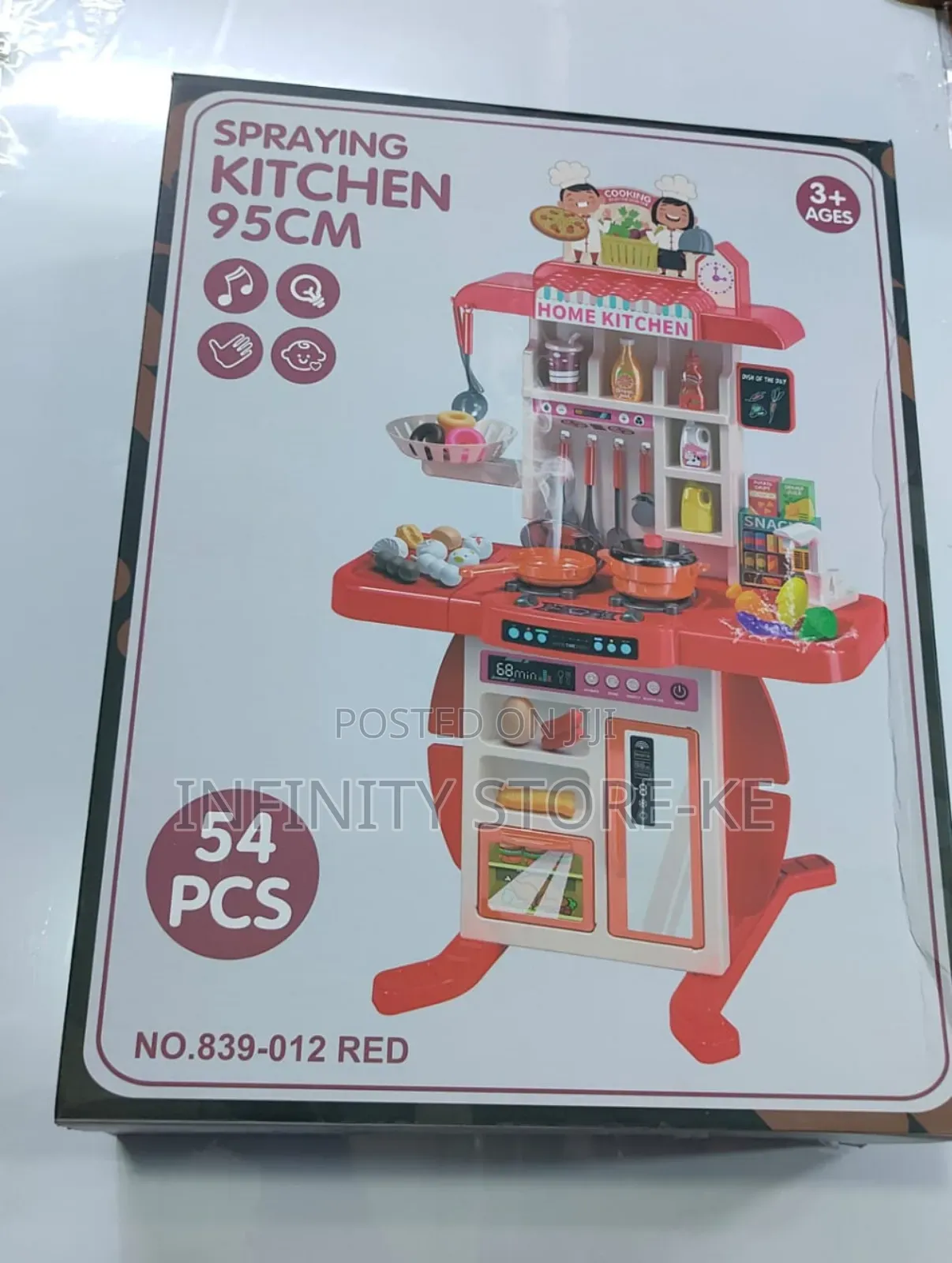 54 Pieces Kids Kitchen Set