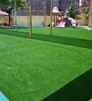 Green Artificial Grass Carpet for Safety Play Areas