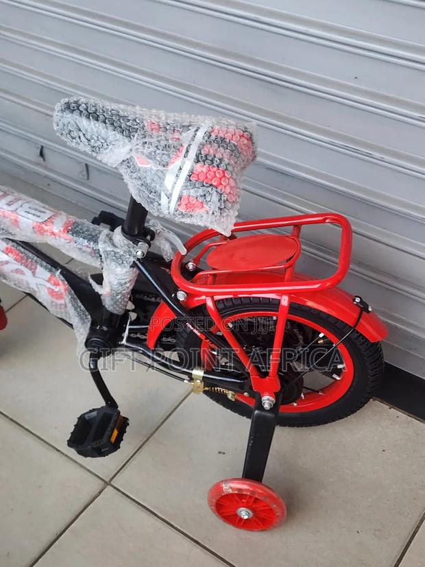 Bmx Bike Size 16 With Training Wheels,Bell, Adjustable Seat,Basket - thumbnail 2