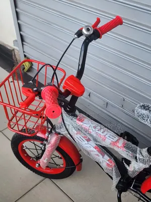 Bmx Bike Size 16 With Training Wheels,Bell, Adjustable Seat,Basket