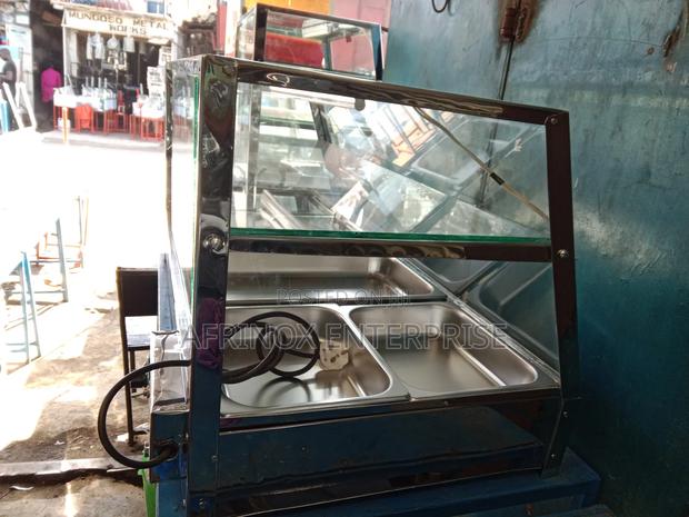 5 Inserts Snacks Display, Electric With Glass Outer Cover - thumbnail 4