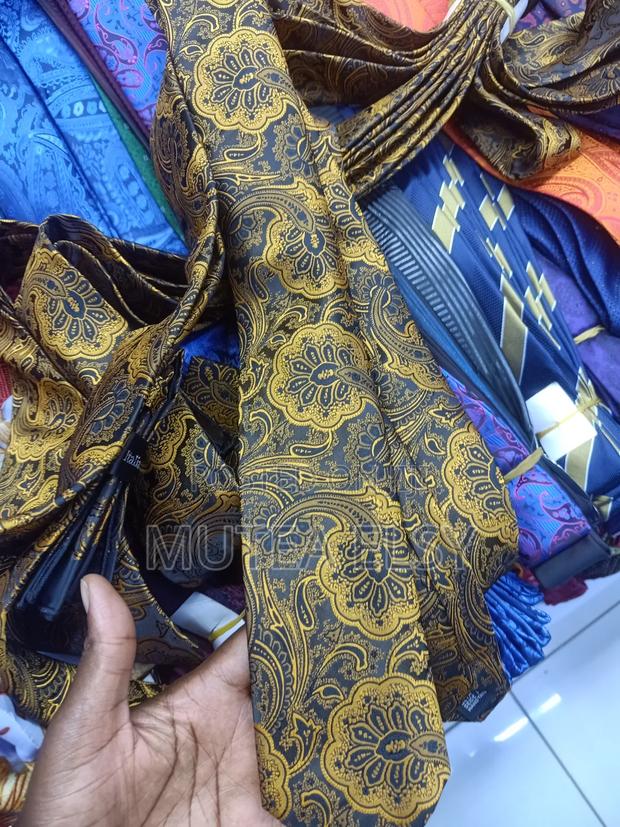 Golden Black Executive Tie Sets - main view