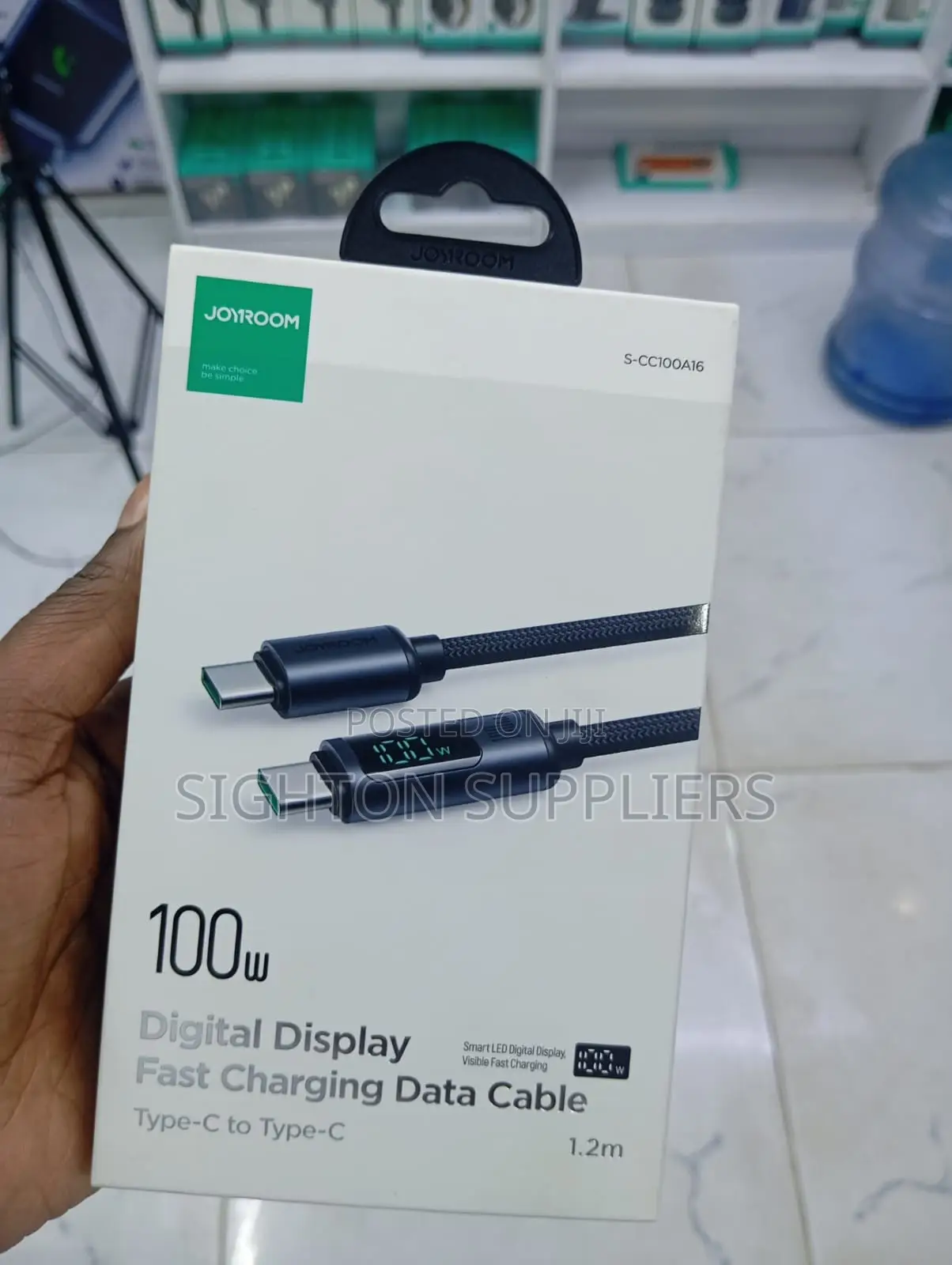 Joyroom 100w Type-C to Type-C Charging Cable