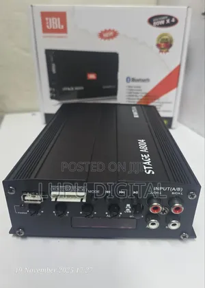 JBL Stage A8004 Car Amplifier 4-Channel Bluetooth Stereo Audio Power