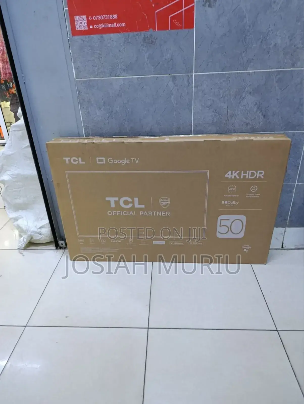 TCL 50-Inch HDR Led Smart Tv With Google Tv