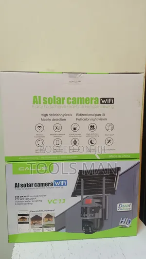 Calus Ai Solar Camera Vc13-4g, a Smart, Wireless,Security Camera Wifi