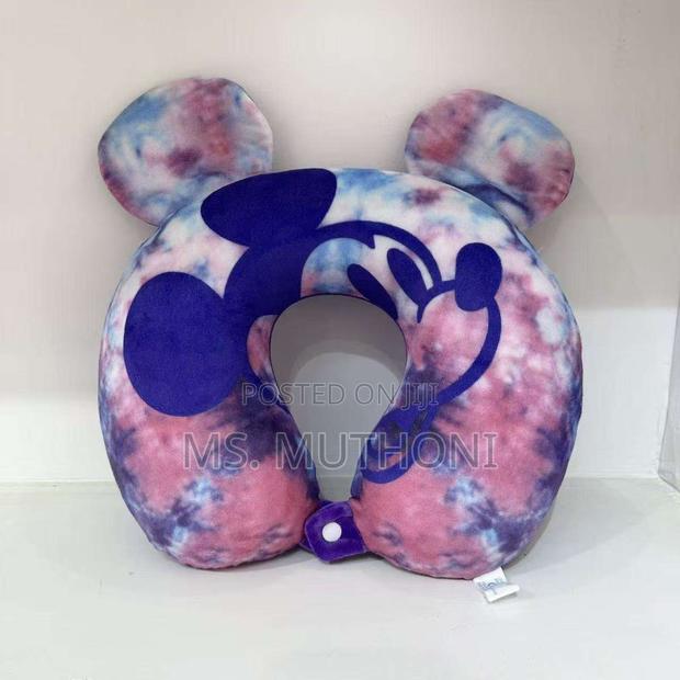 U-Shaped Cartoon Characters Neck Travel Pillow. - thumbnail 2