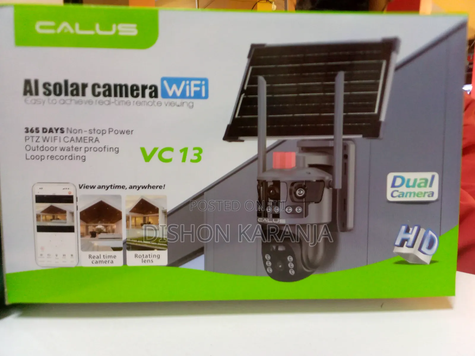 Solar Wifi Camera