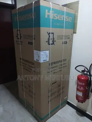 Hisense Fridge 424l Double Door Silver Ref418dr