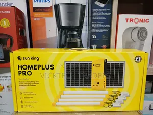Sunking Homepro Solar System[Battery,4tube Bulbs,Solar Panel]2yr Wrnty