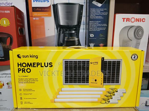 Sunking Homepro Solar System[Battery,4tube Bulbs,Solar Panel]2yr Wrnty