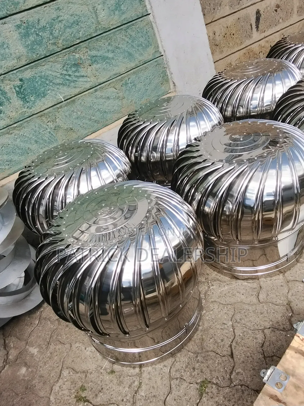 Wind-Driven Roof Ventilator/Cyclone