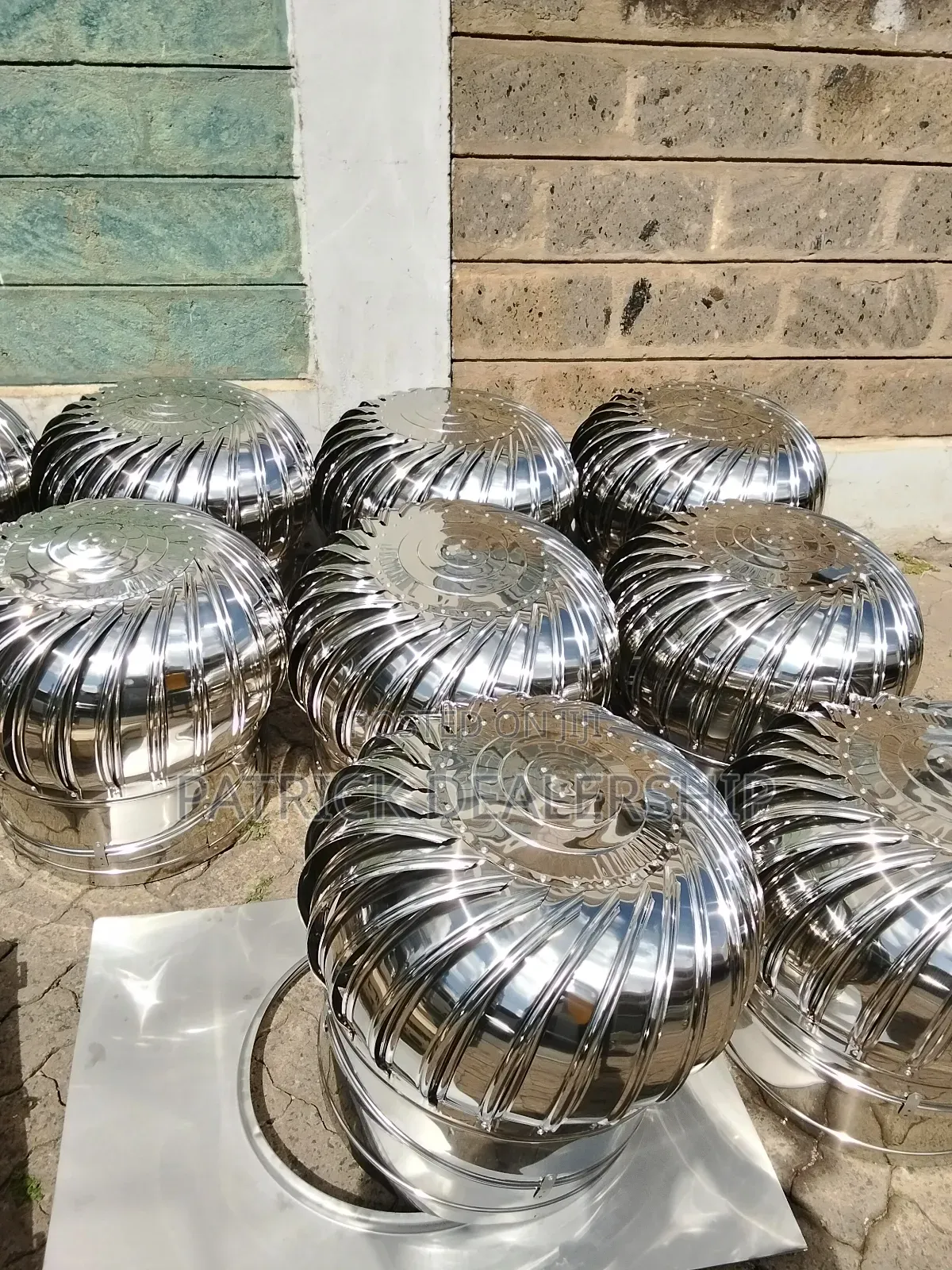 Wind-Driven Roof Ventilator/Cyclone