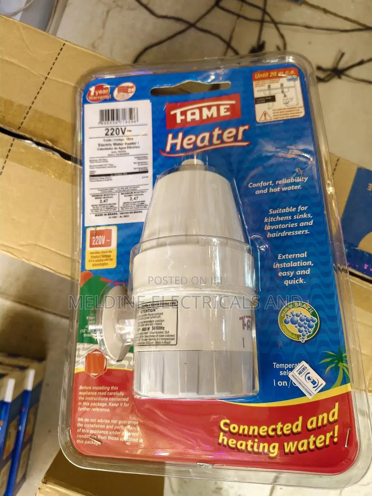 Fame Under Sink Heater