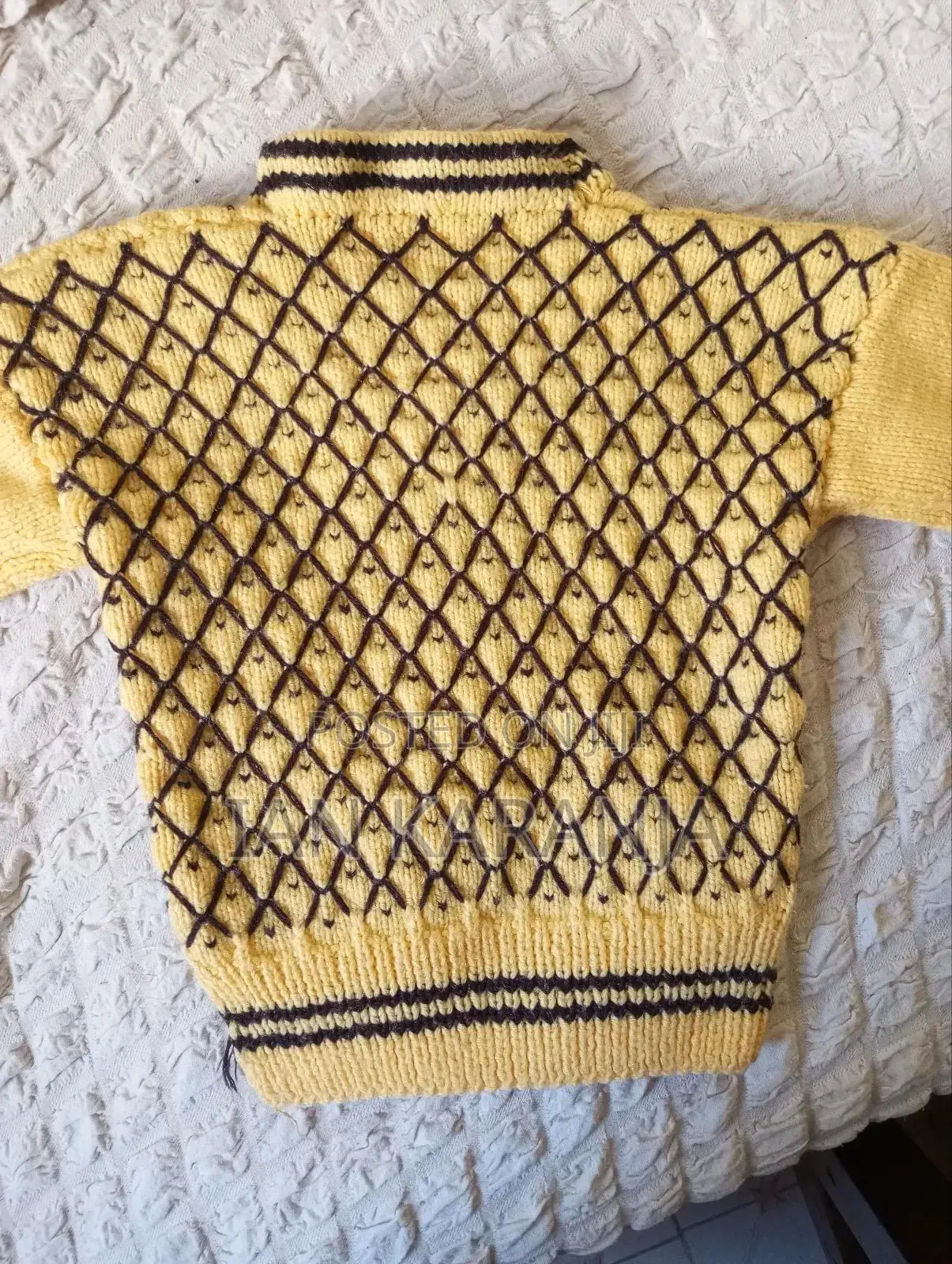 Crocheted Baby Sweaters